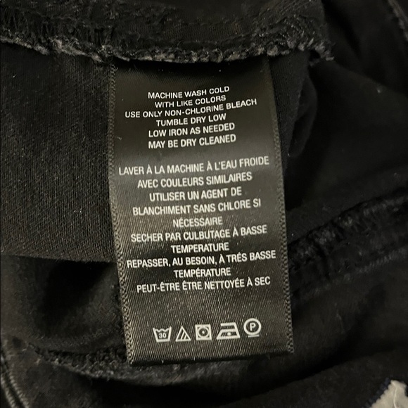 We The Free Flare Pull-On Jeans Charcoal Size 26 - Picture 3 of 6